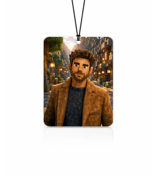Personalisierter Duftbaum - Minecraft Stil